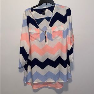 Chevron blouse